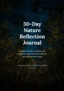 30-Day Nature Reflection Journal