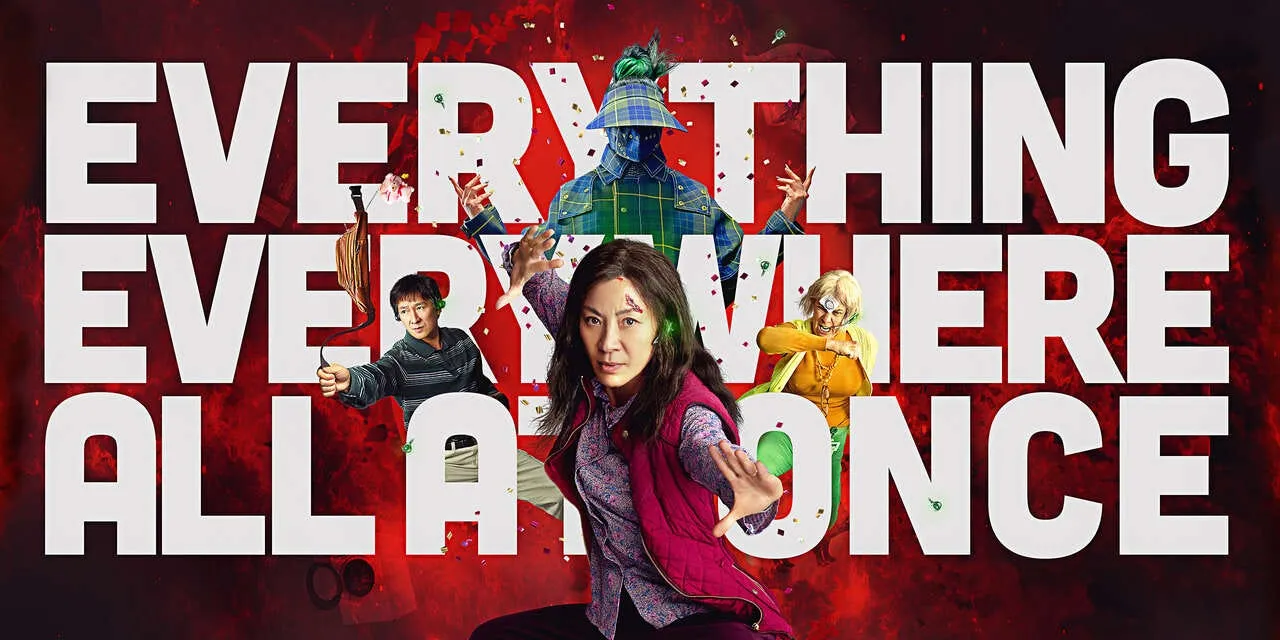 Everything Everywhere All at Once - multiverse and cosmic imagery