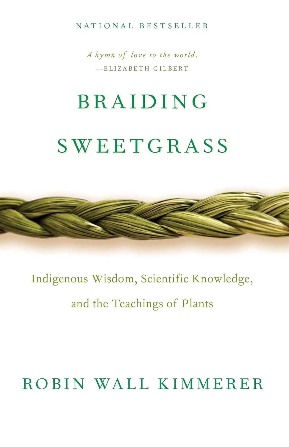 Braiding Sweetgrass cover