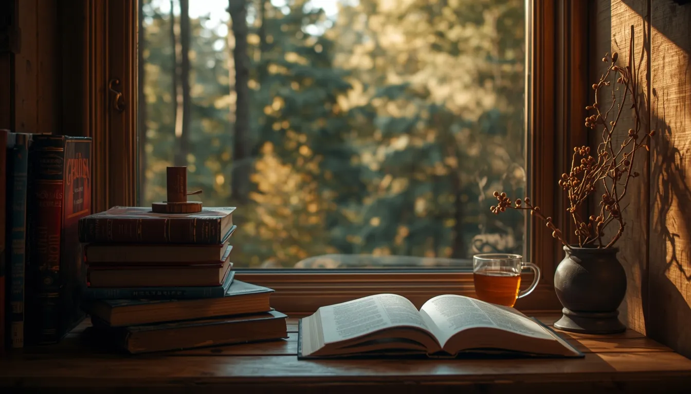 Peaceful meditation space